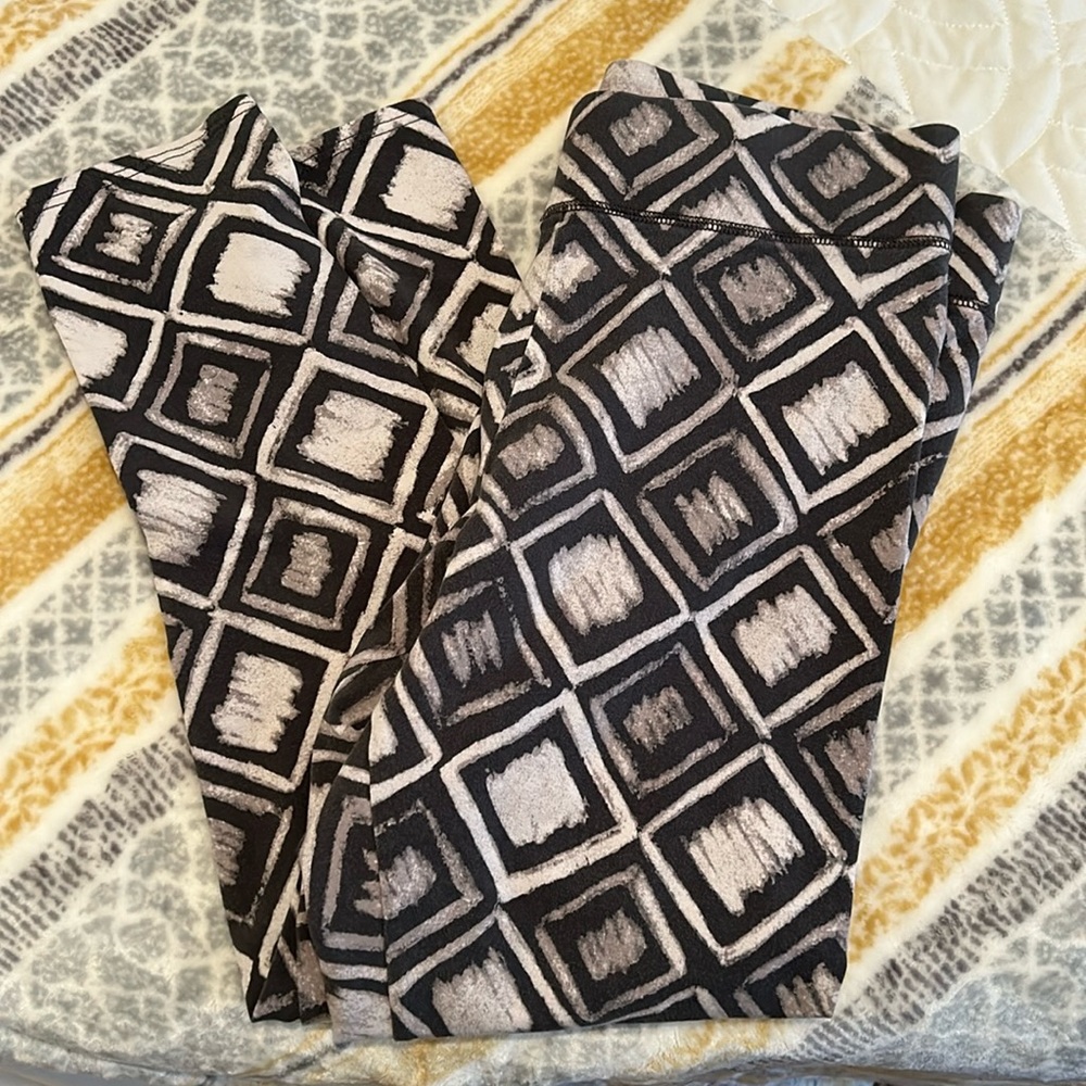 Aerie Full Length Patterned Leggings
